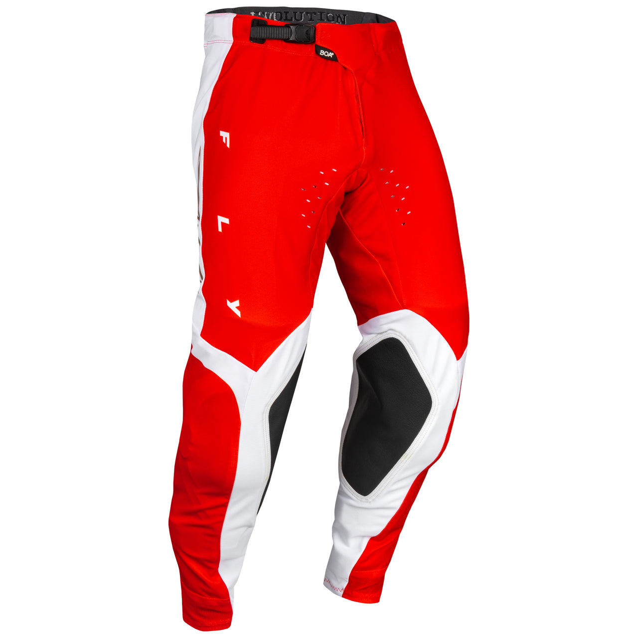 FLY RACING 2024 EVOLUTION DST LIMITED EDITION PODIUM PANTS (RED/WHITE/RED IRIDIUM, Size: 30))
