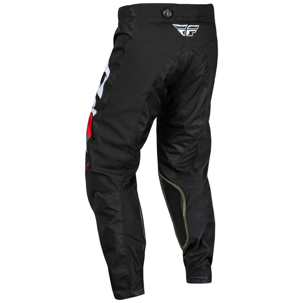 Fly Racing Youth Kinetic Prix Pants (Size 22, Colour Red/Grey/White)