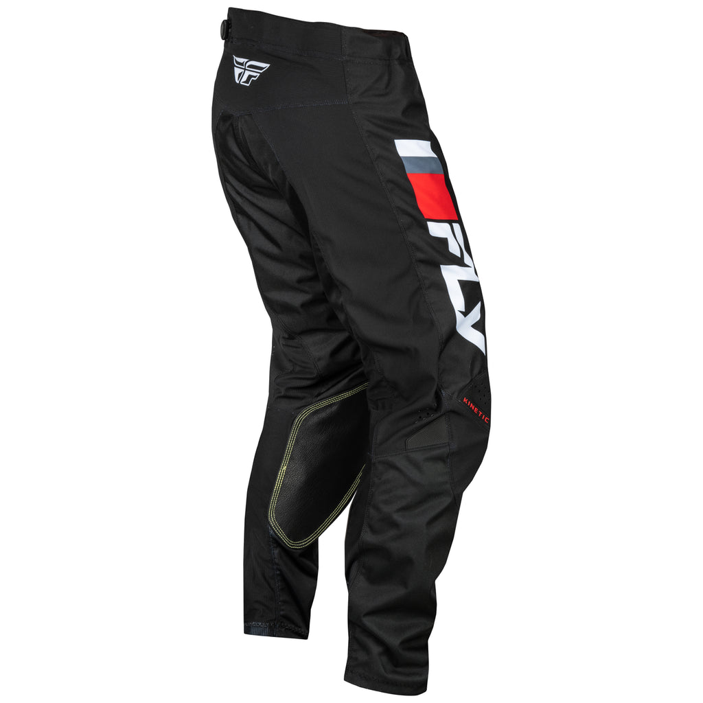Fly Racing Youth Kinetic Prix Pants (Size 22, Colour Red/Grey/White)