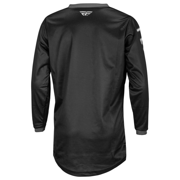 2023 Fly Racing F-16 Youth Motocross Jersey (Black/white, UK Size:S)