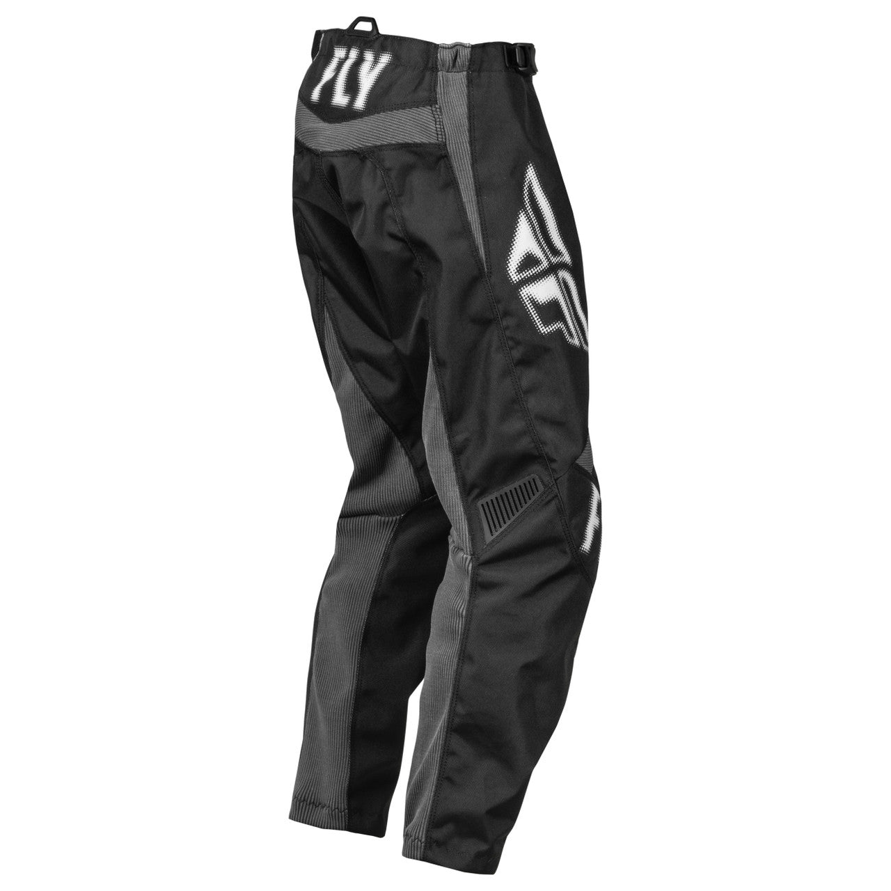 2023 Fly Racing F-16 Youth Motocross Pants (Black/White, UK Size:22)