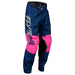 2023 Fly Racing Kinetic Khaos Youth Motocross Pants (Pink/Navy, UK Size:26)