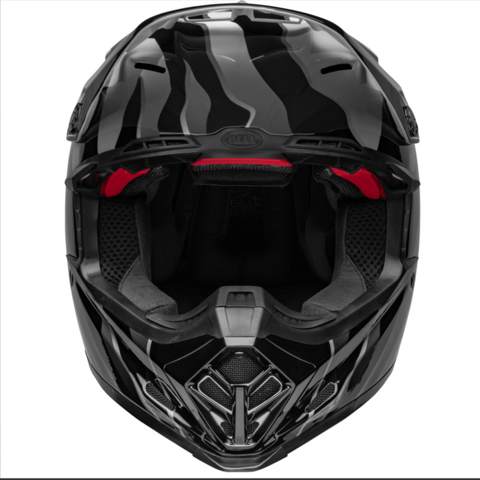 Bell MX Moto-9S Flex Adult Motocross Helmet (Claw Black/White | Size: Small 55-56cm)