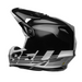 Bell MX Moto-9 Mips Youth Helmet Louvre (Black/White | Size: Small/Medium)