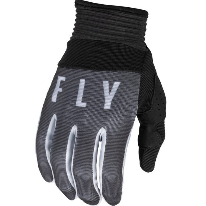 Fly Racing 2023 Youth F-16 Gloves (Grey/Black)