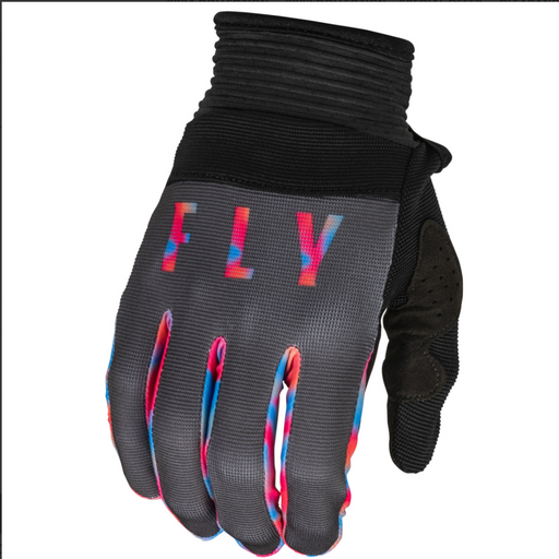 Fly Racing 2023 Youth F 16 Gloves Grey Pink Blue Torbay Motocross Ltd