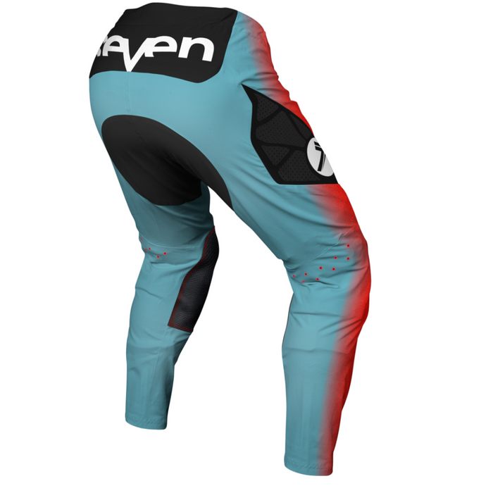 Seven MX 24.1 Zero Dissolve Pant (Flo Red/Blue | Size: Youth 26)