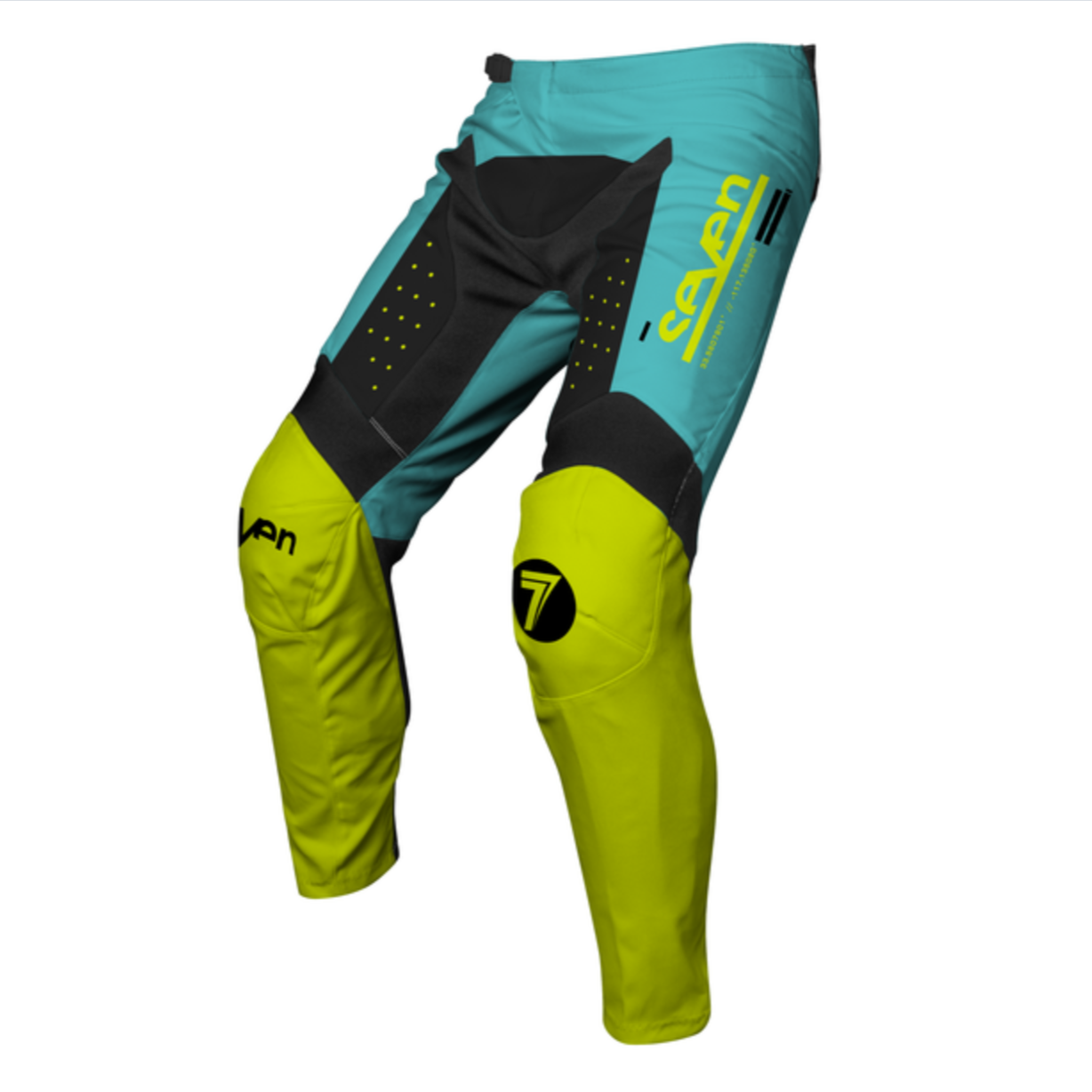 Seven MX 24.1 Vox Aperture Pants (Flo Yellow/Blue | Size 30