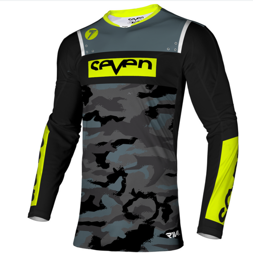 Seven MX 24.1 Rival Barrack Jersey (Black | Size Small) Front