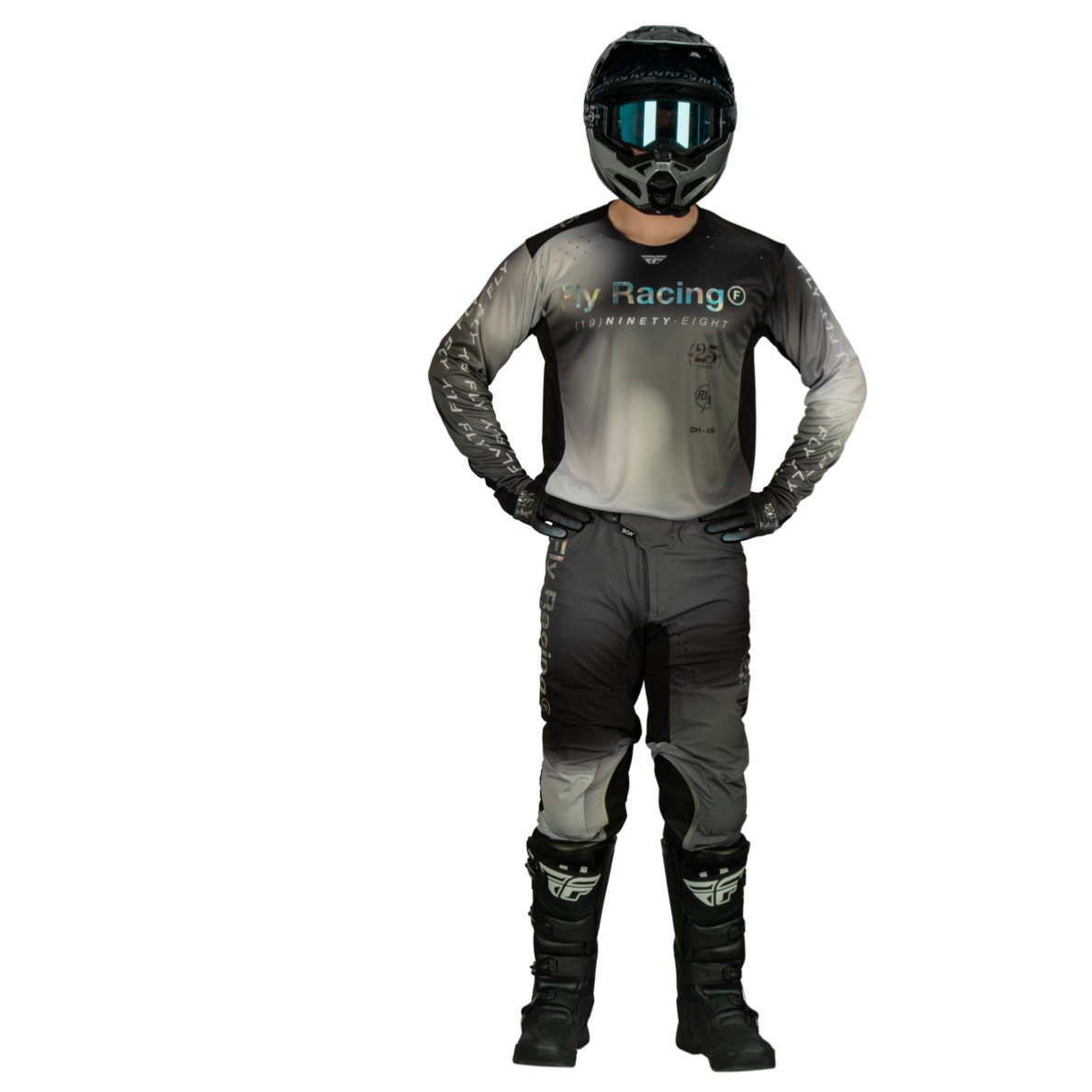 Fly 2024 Lite S.E Jersey (Light Grey/ Black | Size Small)