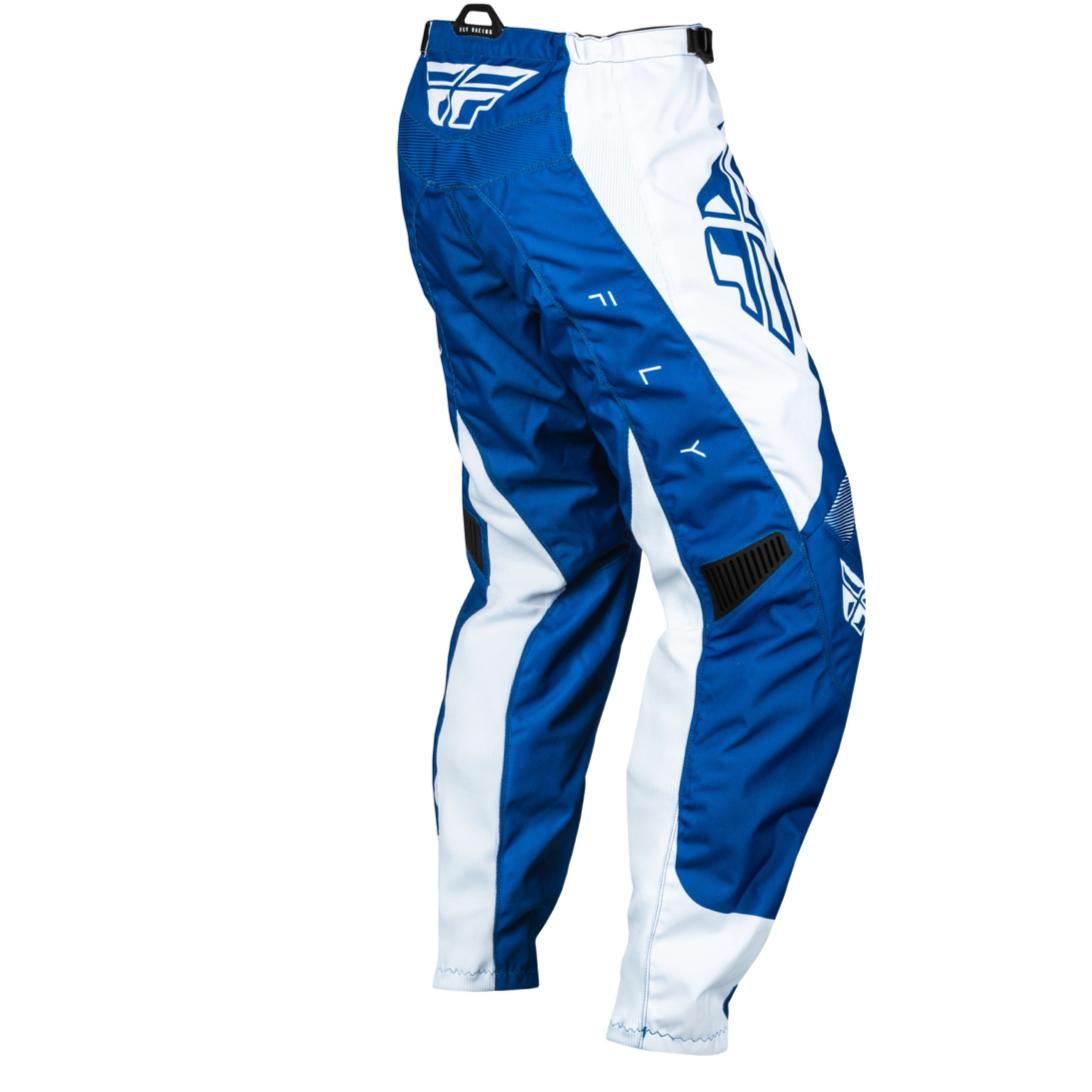 Fly 2024 F-16 Pants (True Blue/White | Size Medium) Back Right