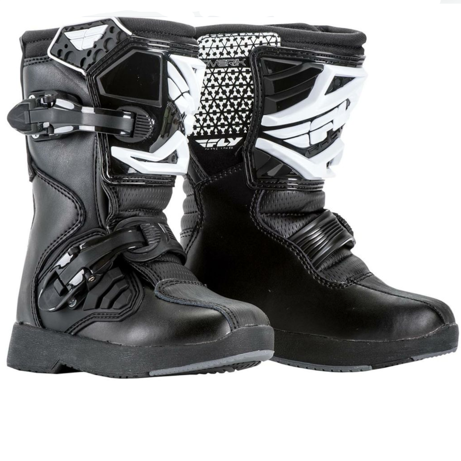 Fly Maverik Youth Enduro Boots (Black)