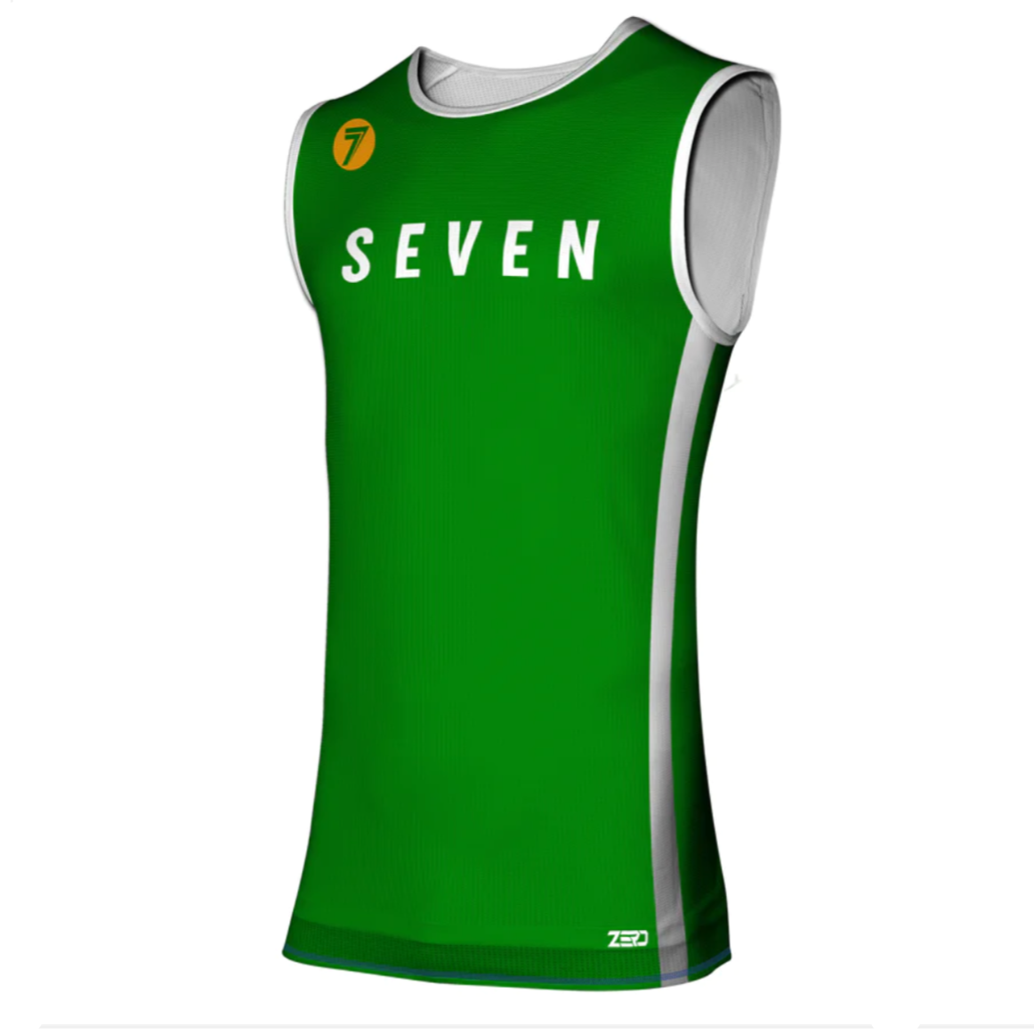 Seven MX Zero Institution Over Jersey (Emerald | Size: Medium) Front