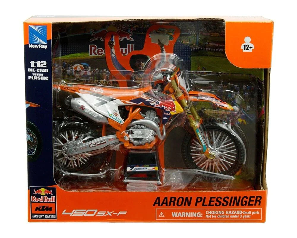 1:12 Aaron Plessinger Red Bull (KTM SXF 420 Model)
