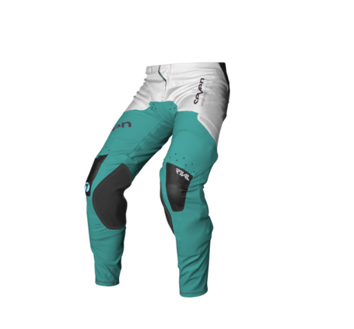 Seven MX 22.1 Rival Rift Youth Motocross Pants (Aqua, UK Size 24)