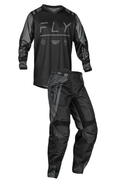 Fly Racing 2024 F-16 Motocross Kit (Black/Charcoal)