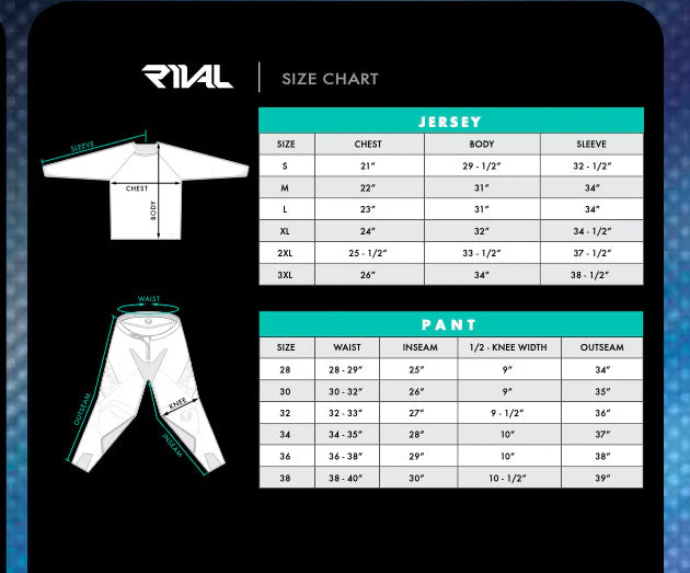 Seven MX Rival Rift Motocross Kit (Ivory, Jersey: L / Pants: 34)