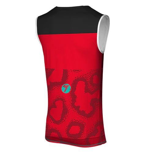 Seven MX 23.2 Zero Midway Over Jersey (Red, UK Size:S)