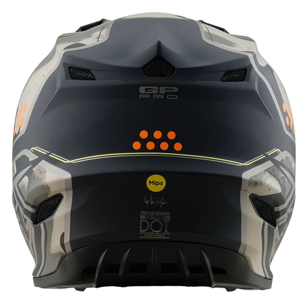 Troy Lee Designs GP PRO Trooper Helmet, Black /  Caper