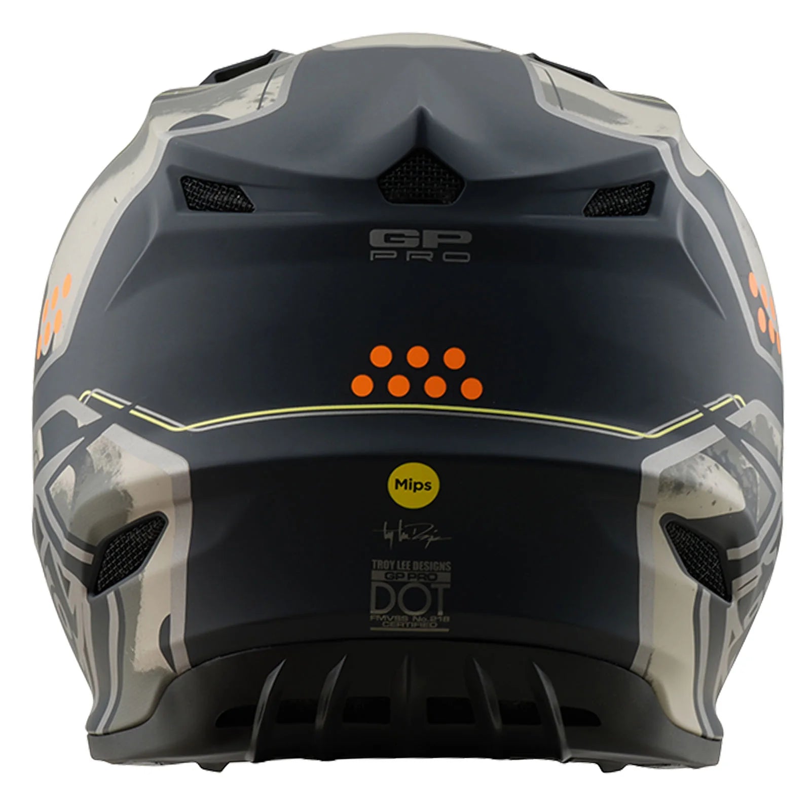 Troy Lee Designs GP PRO Trooper Helmet, Black /  Caper