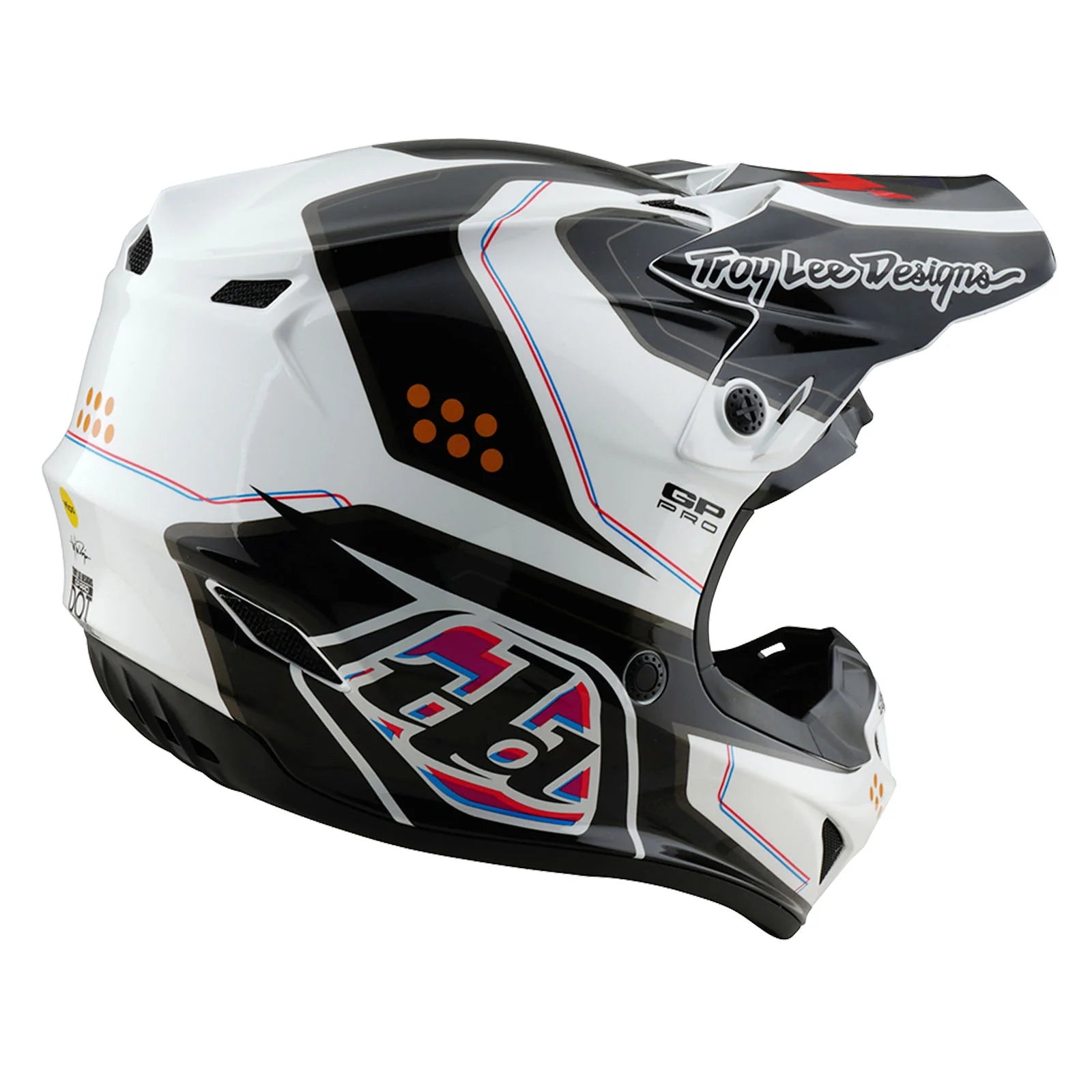 Troy Lee Designs GP PRO Trooper Helmet, White