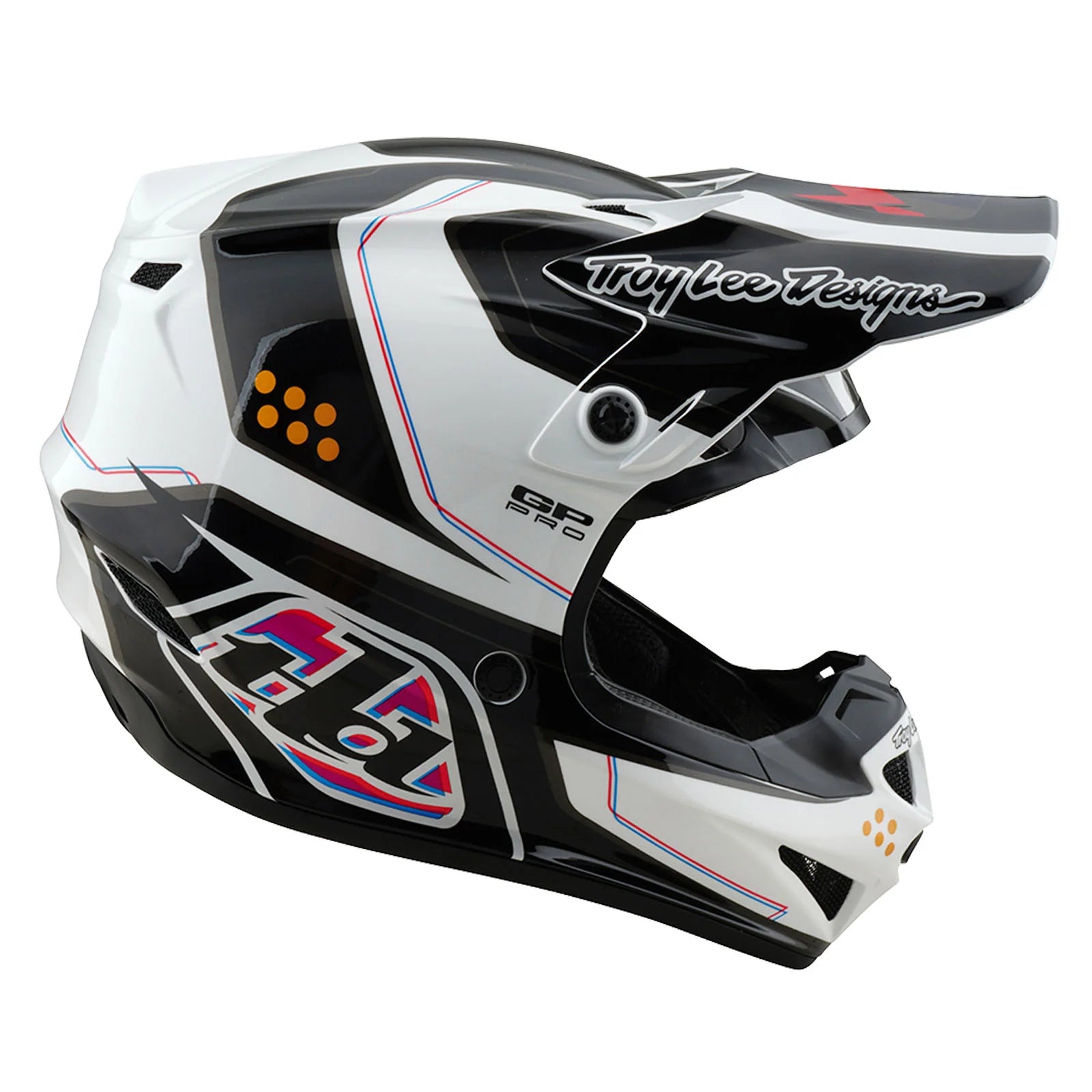 Troy Lee Designs GP PRO Youth Trooper Helmet,  White