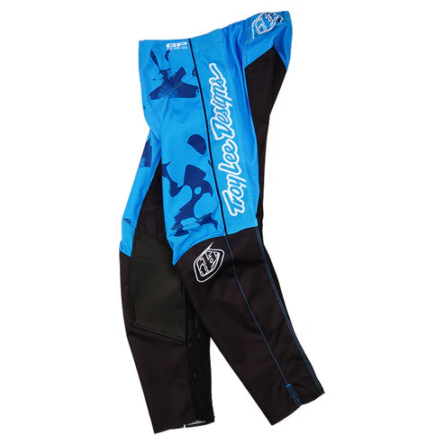 Troy Lee Designs GP PRO Youth Blotted Pant, Bright Blue