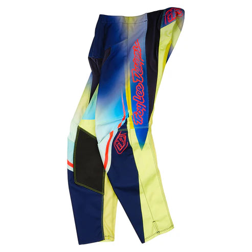 Troy Lee Designs GP PRO Youth Drip Pant, Glo Yellow / Dark Navy