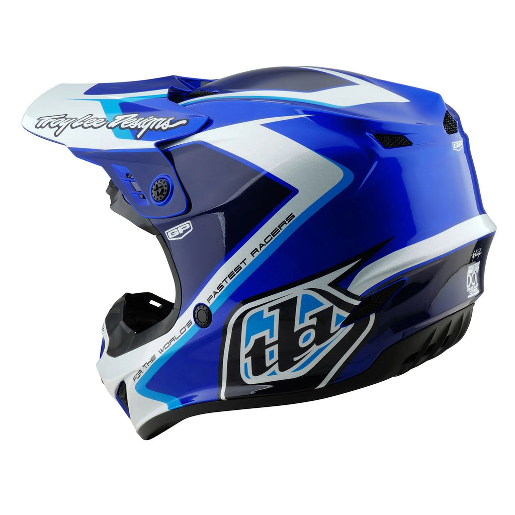 Troy Lee Designs GP Youth Shutter Helmet, Blue