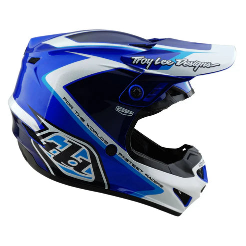 Troy Lee Designs GP Youth Shutter Helmet, Blue