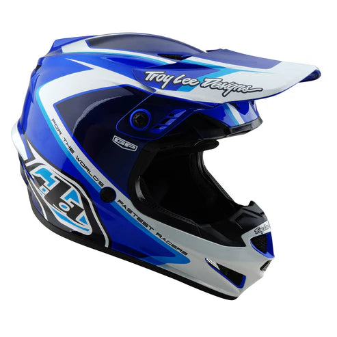 Troy Lee Designs GP Youth Shutter Helmet, Blue