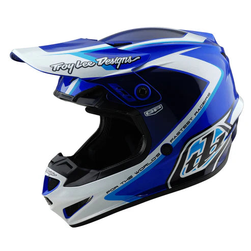 Troy Lee Designs GP Youth Shutter Helmet, Blue