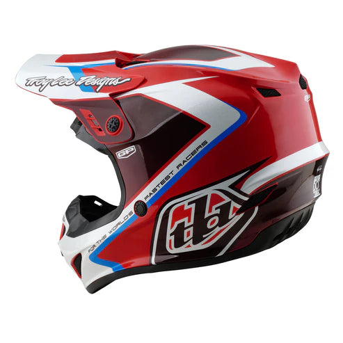 Troy Lee Designs GP Youth Shutter Helmet, Red
