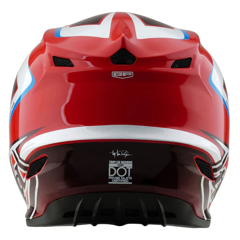 Troy Lee Designs GP Youth Shutter Helmet, Red