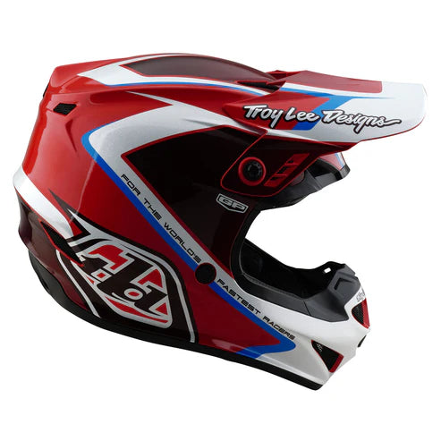 Troy Lee Designs GP Youth Shutter Helmet, Red