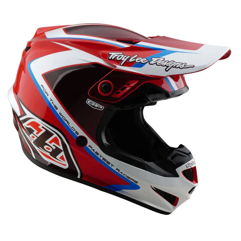 Troy Lee Designs GP Youth Shutter Helmet, Red