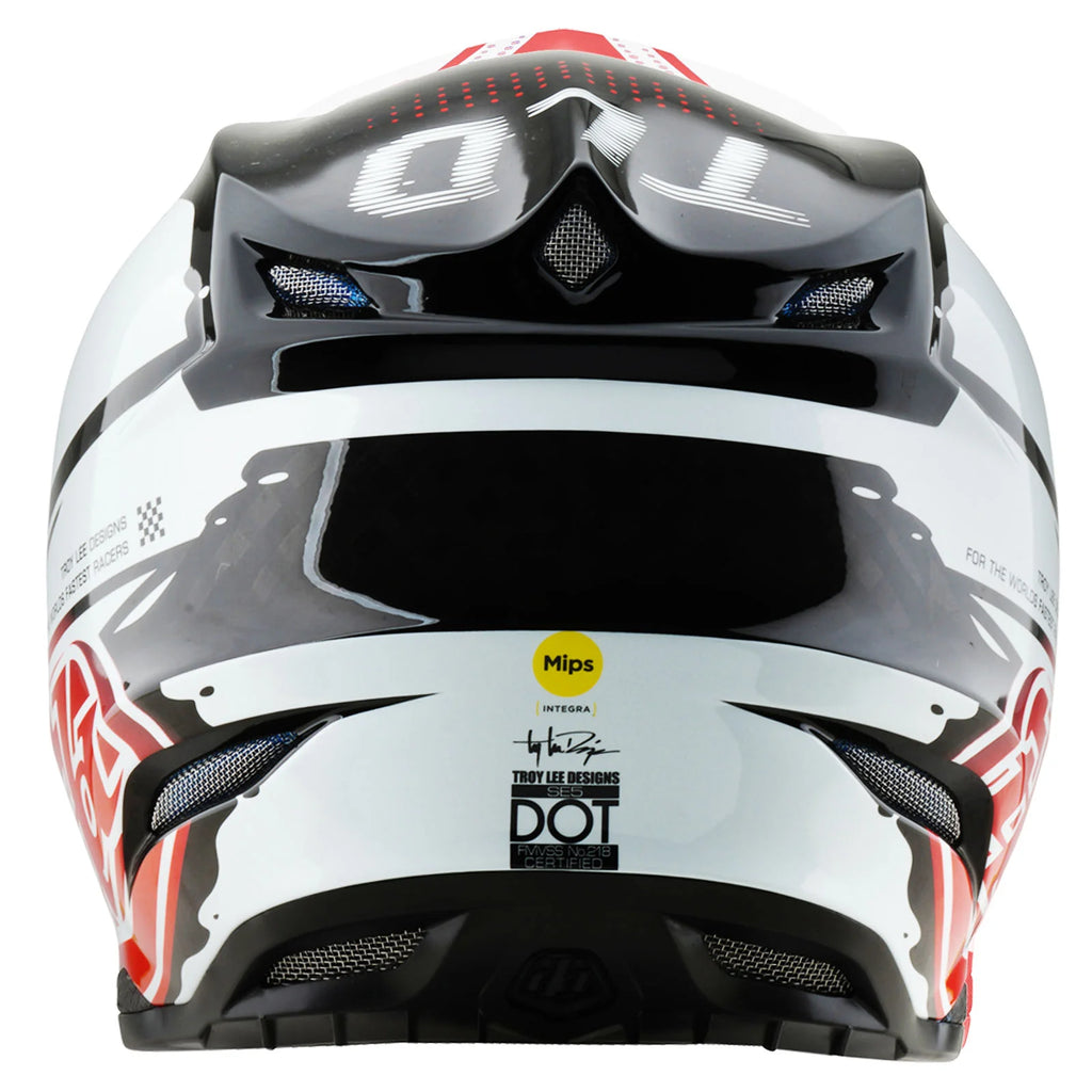 Troy Lee Designs SE5 Carbon Drip Helmet, Drip Black