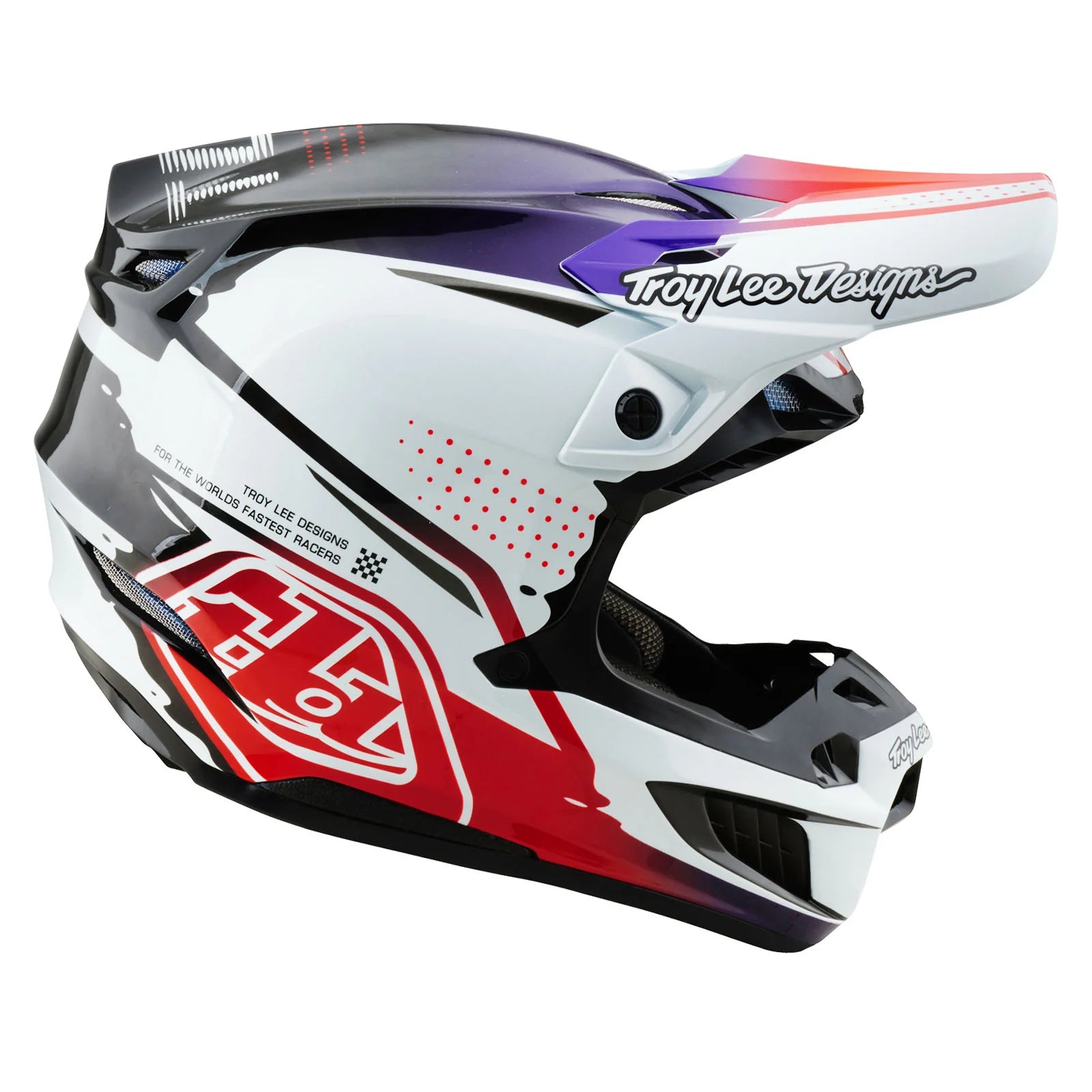 Troy Lee Designs SE5 Carbon Drip Helmet, Drip Black