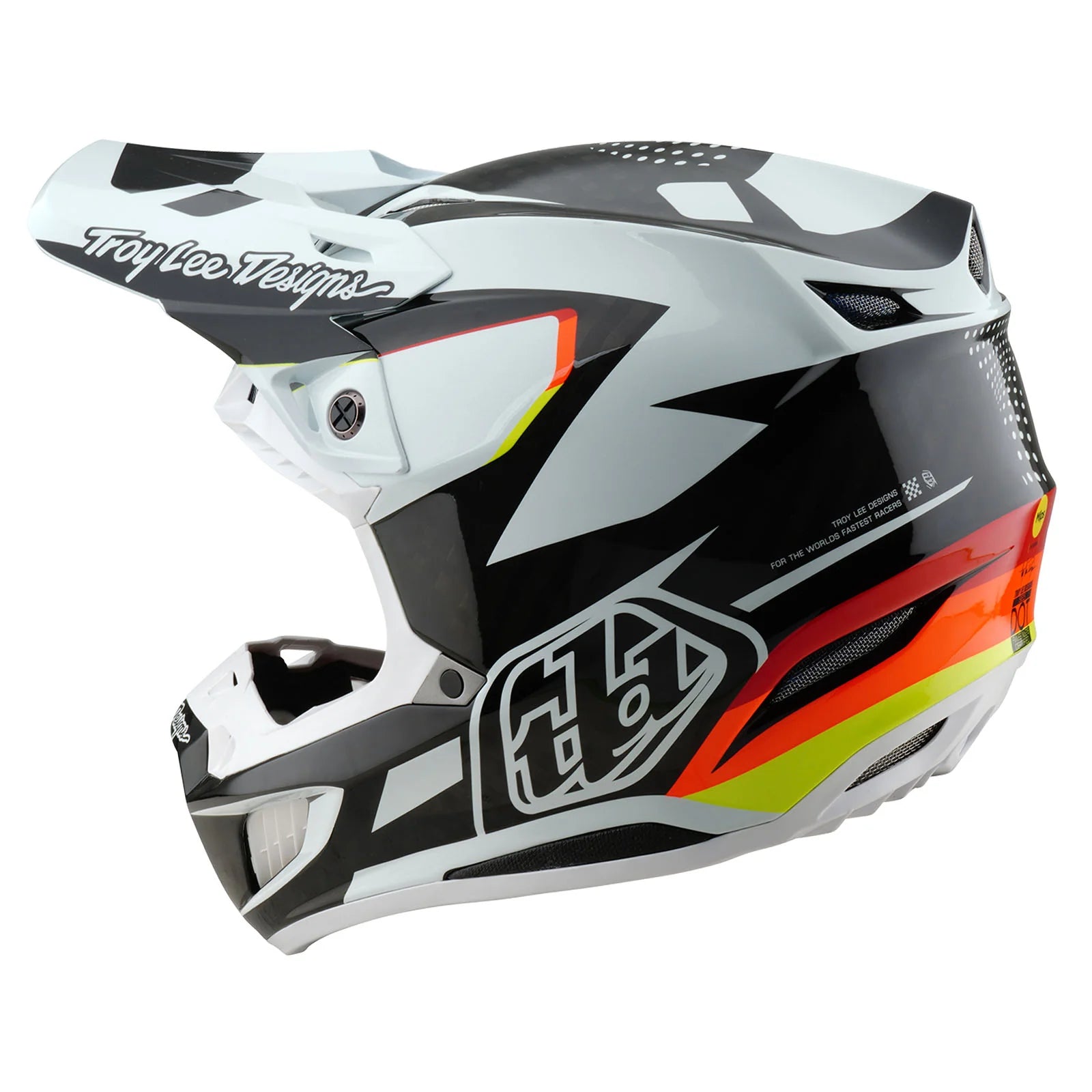 Troy Lee Designs SE5 Carbon Optic Helmet, Black