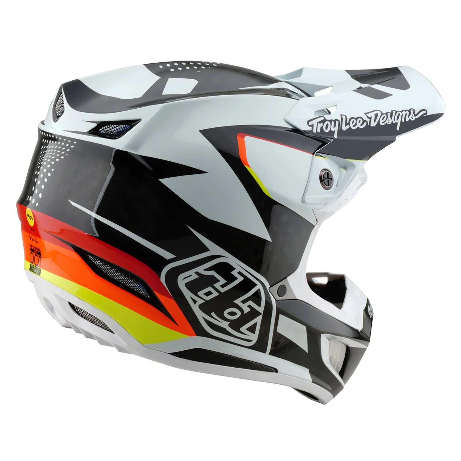 Troy Lee Designs SE5 Carbon Optic Helmet, Black