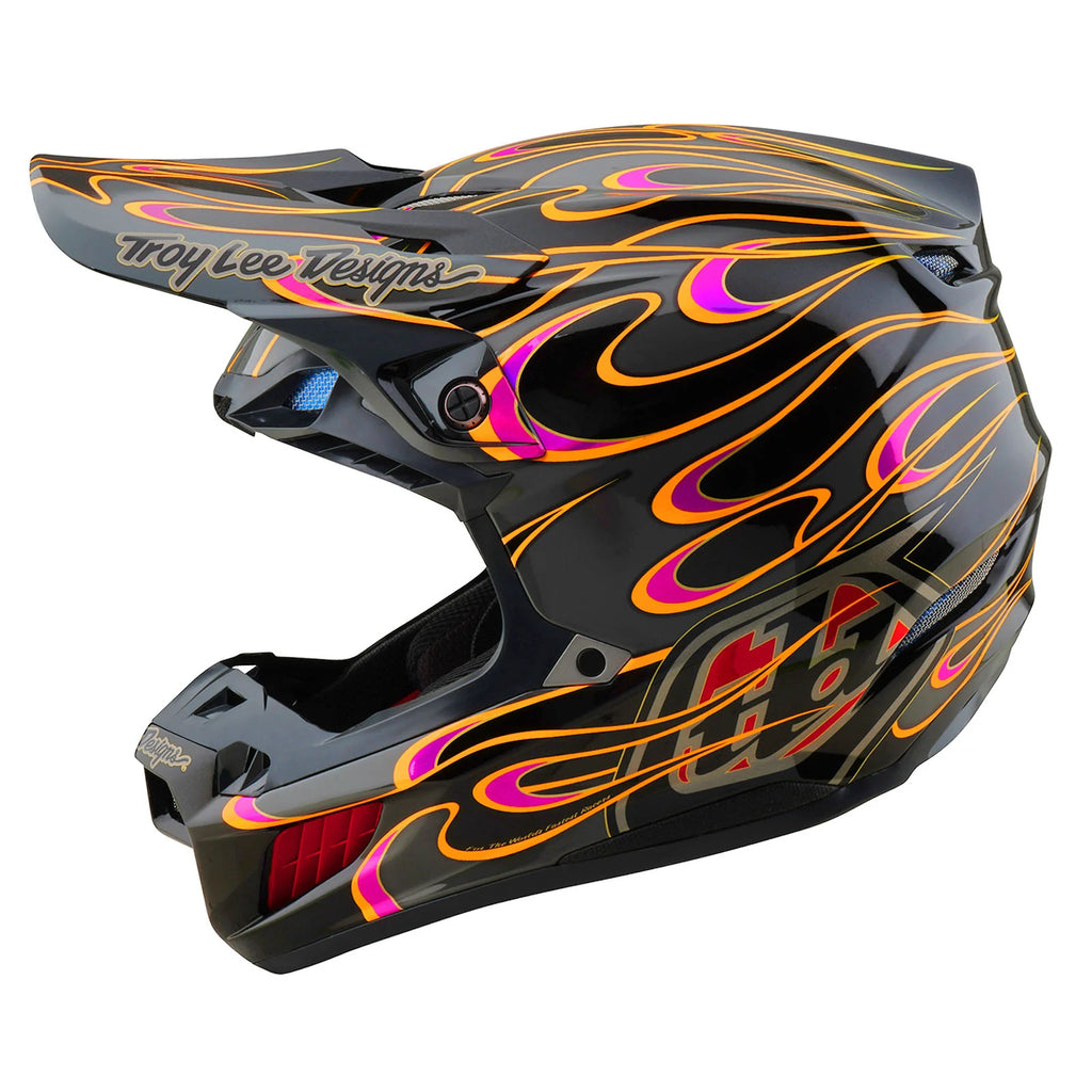 Troy Lee Designs SE5 Composite Torched Helmet, Black