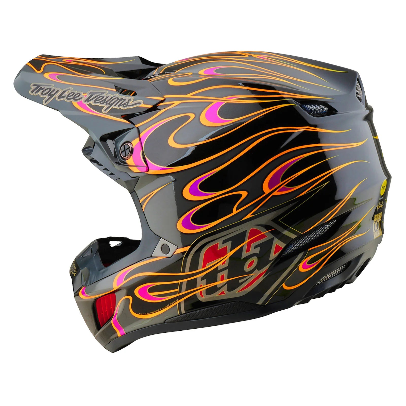 Troy Lee Designs SE5 Composite Torched Helmet, Black
