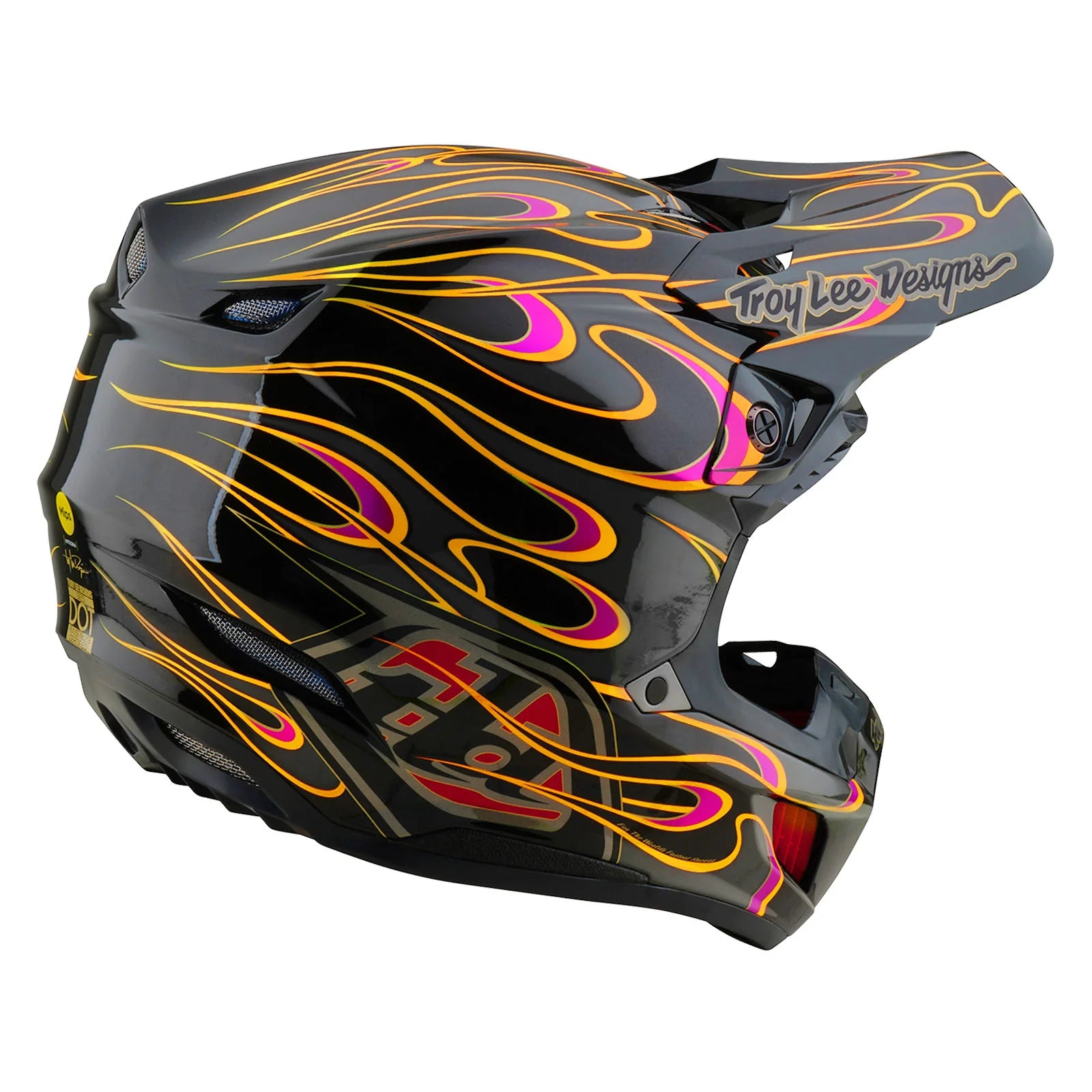 Troy Lee Designs SE5 Composite Torched Helmet, Black