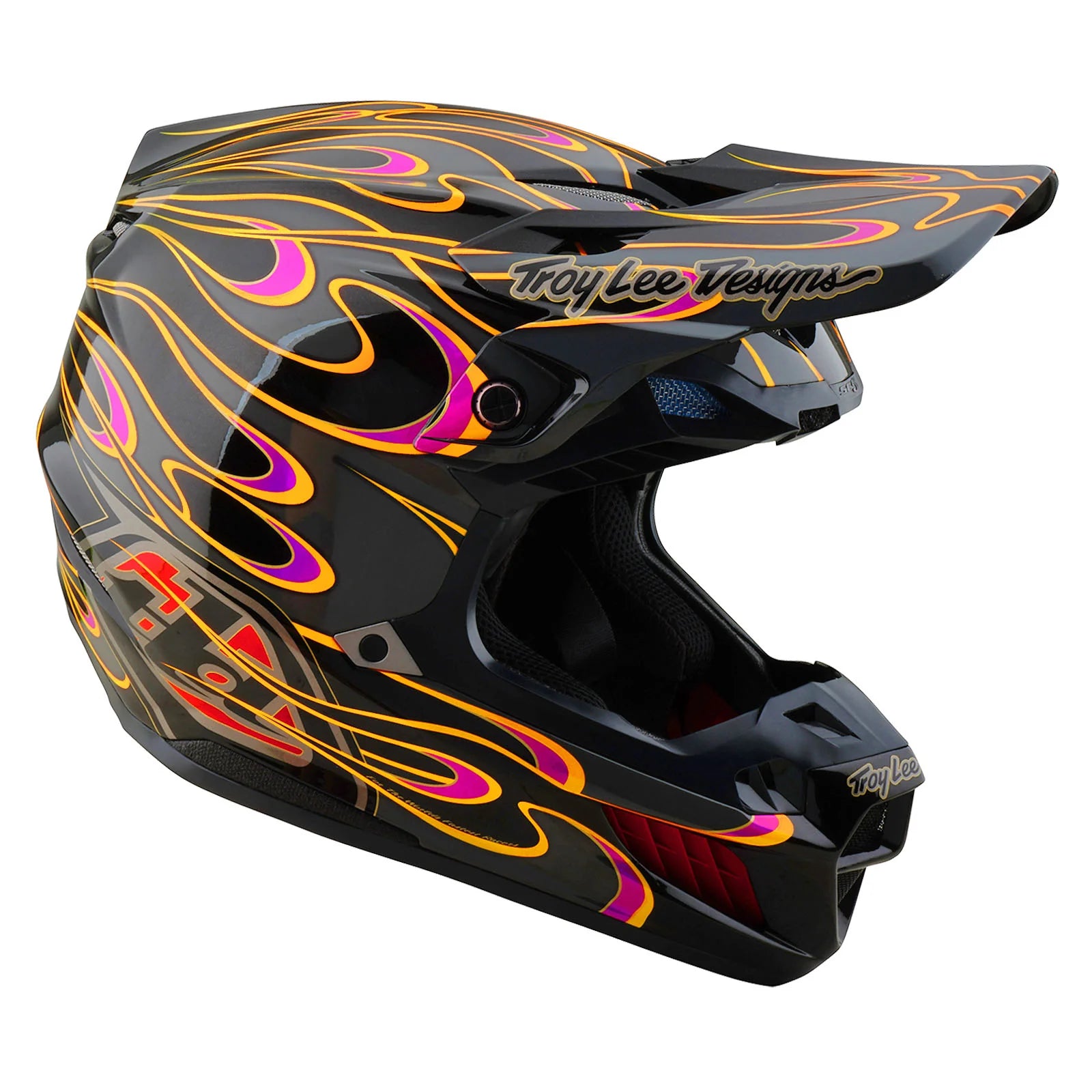 Troy Lee Designs SE5 Composite Torched Helmet, Black