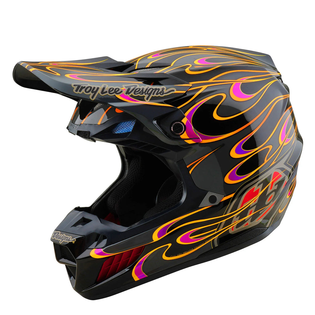 Troy Lee Designs SE5 Composite Torched Helmet, Black