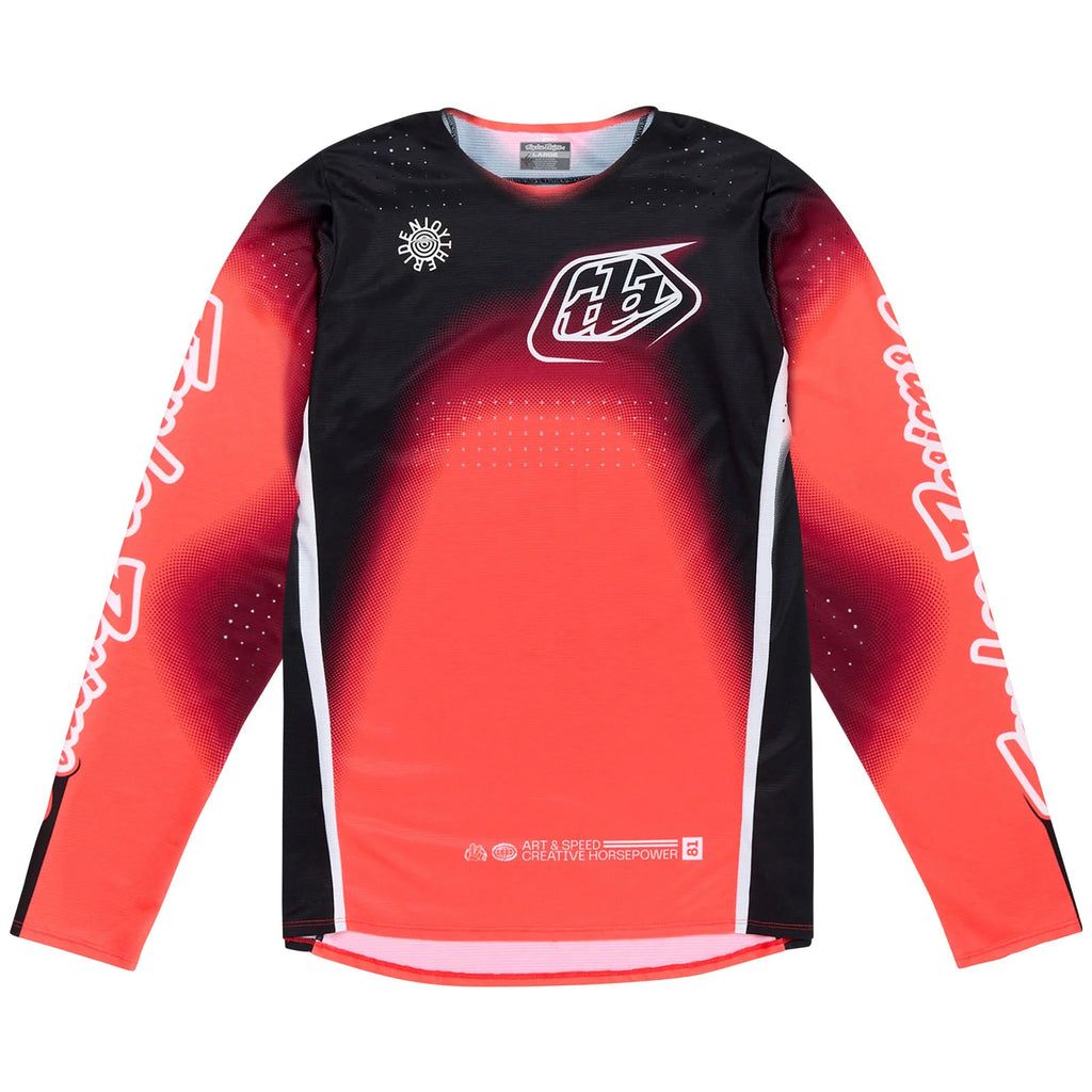 Troy Lee Designs SE PRO Array Jersey, Infra Red /  Black