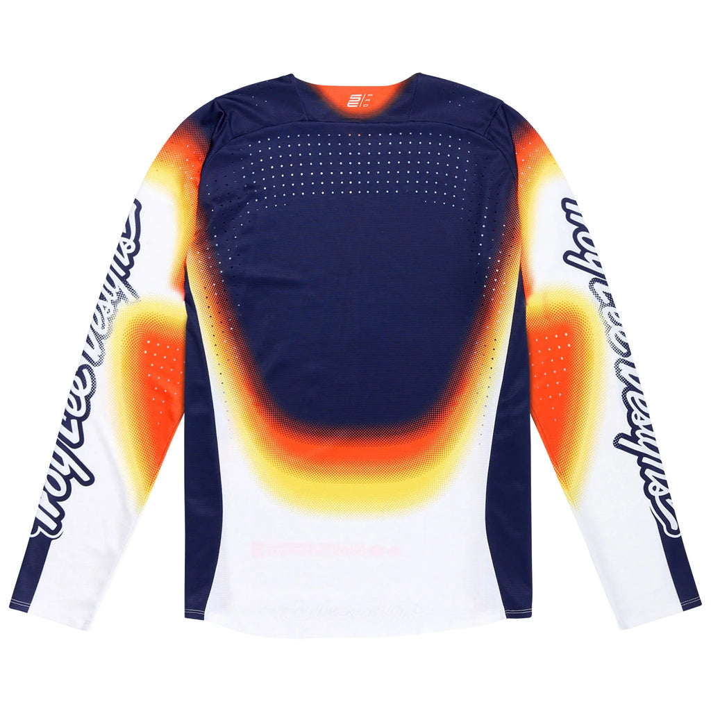 Troy Lee Designs SE PRO Array Jersey, White / Navy