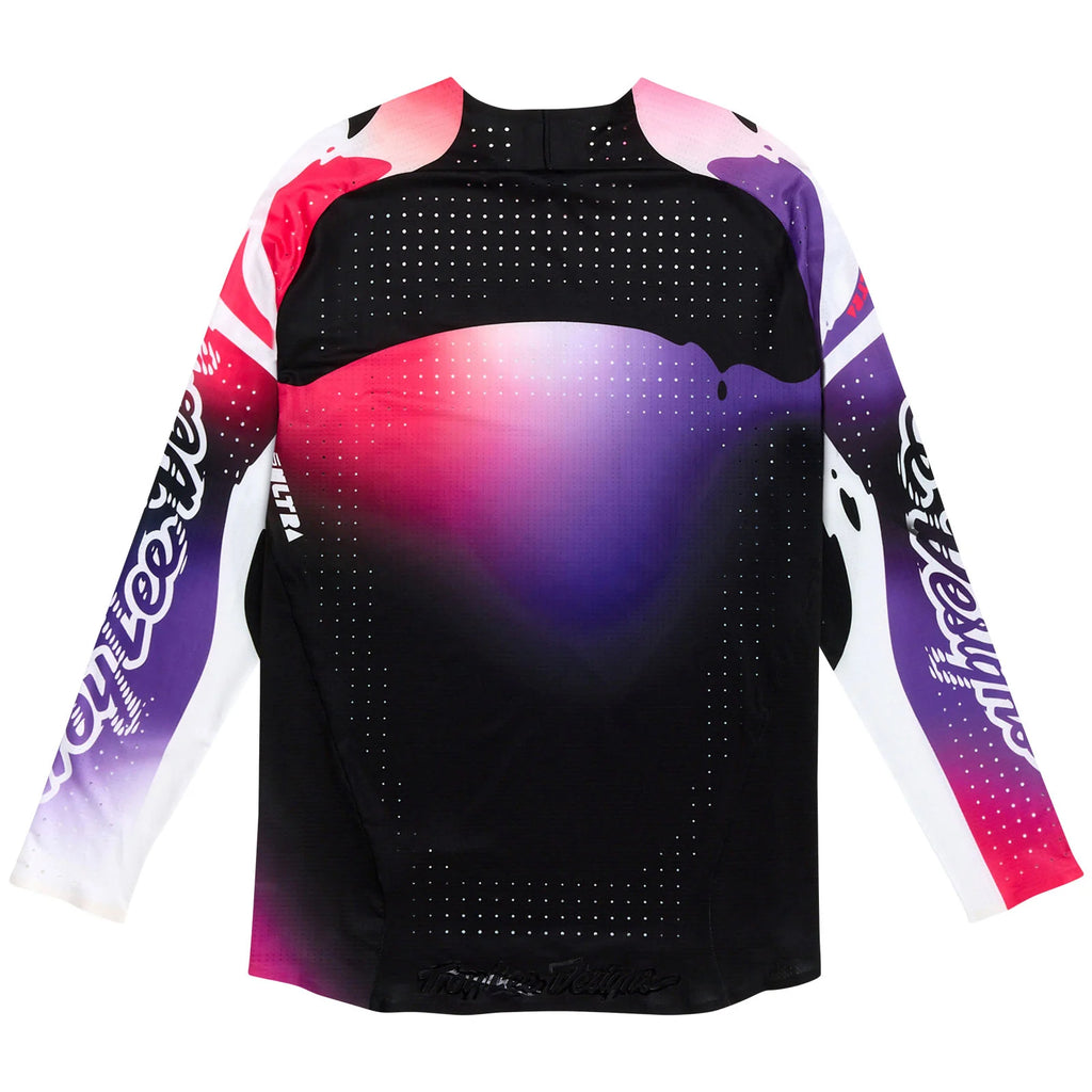 Troy Lee Designs SE ULTRA Drip Jersey, Black /  Purple