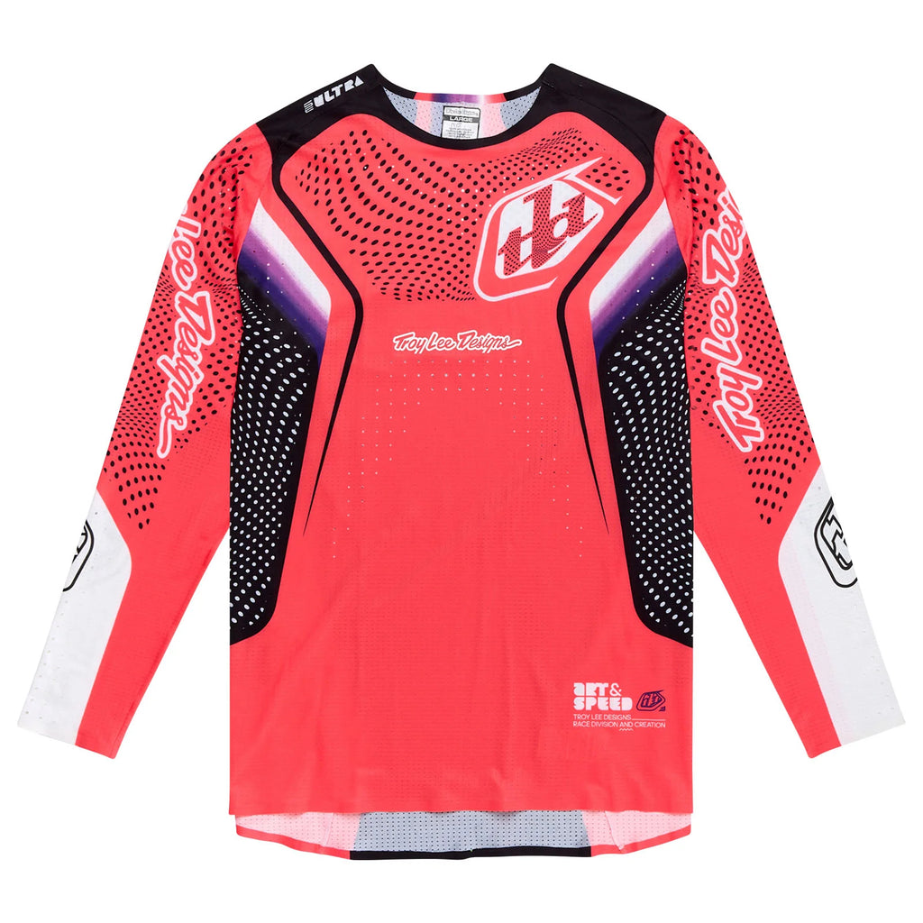 Troy Lee Designs SE ULTRA Optic Jersey, Infra Red