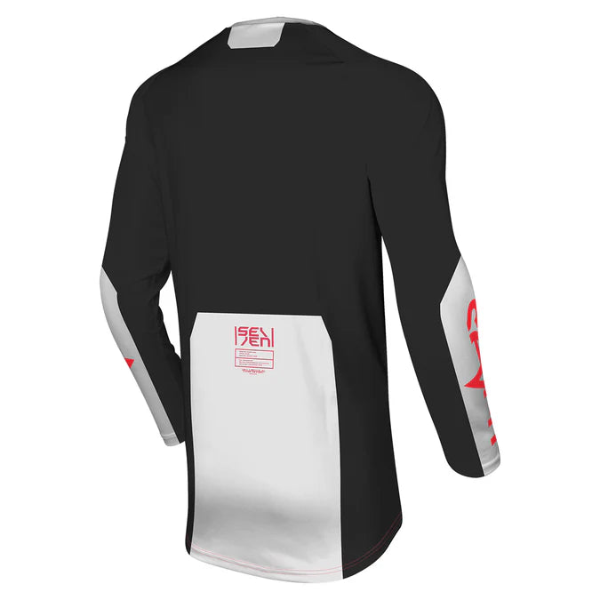 Seven MX Vox Phaser Jersey (Black/White)